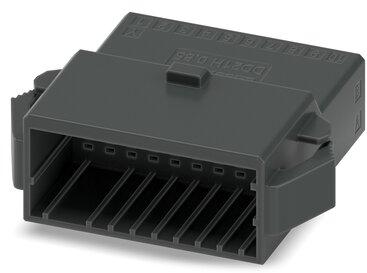 PHOENIX CONTACT-1378108 Einzeladersteckverbinder, Gehäuse Conn Housing M 20 POS 2.5mm Crimp ST Cable Mount Black Cardboard