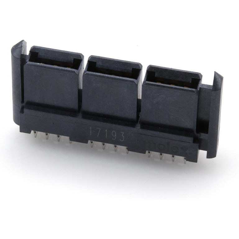 Molex-0461120603 Embases de raccordement et réceptacles PCB Conn Wire to Board RCP 6Power POS 2.5mm Press Fit ST Top Entry Thru-Hole EXTreme LPHPower Tube