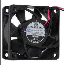 ORION FANS-OD6025-24LB21 Gebläse und Lüfter DC Fan Axial Ball Bearing 24V 13CFM 19dB 60 X 60 X 25mm