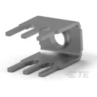 TE Connectivity-55323-5 Steckverbinderanschlüsse Power Terminal Copper Alloy M 8.63mm Bright Tin-Lead Over Nickel Carton