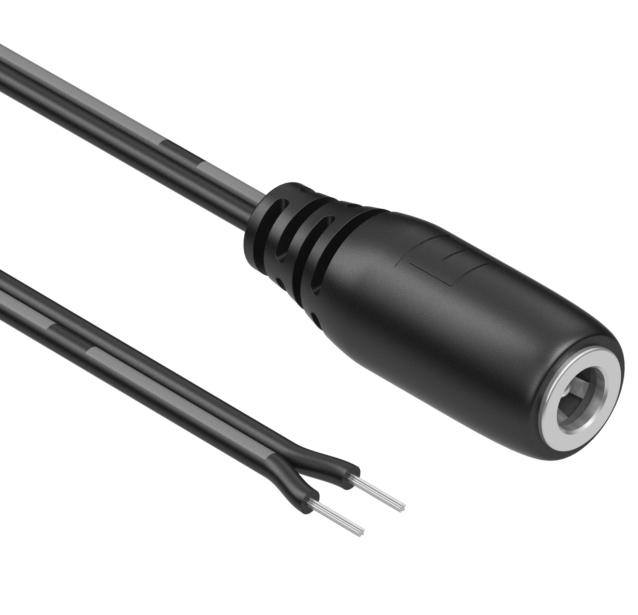 Tensility International-10-01100 Cable Assembly DC Power Cable Assembly 1.83m DC Power Jack 2POS F 24AWG