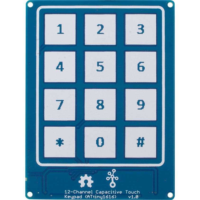 Seeed Technology Co.,Ltd-101020636 Keypads and Keyboards Keypad 12 UART 3.3V/5VDC