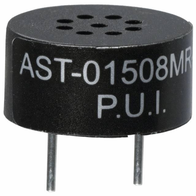 PUI Audio, Inc-AST-01508MR-R Altoparlanti Speakers Neodymium Iron Boron 1700±20%Hz 0.5W 87±3dBA 8Ohm Round Pin