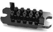 TE Connectivity-1648596-1 Connector Discrete Wire Housing Conn Housing RCP 10 POS Crimp ST Panel Mount Black