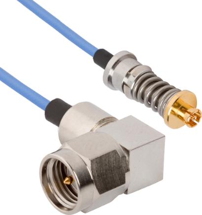 Amphenol-7032-9732 Kabelbaugruppen Koaxial Cable Assembly 0.047 Flexible Cable 0.152m SMPM to SMA F-M