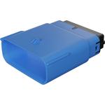 Conn Housing PL 20 POS 3.5mm Crimp ST Cable Mount Light Blue Bag