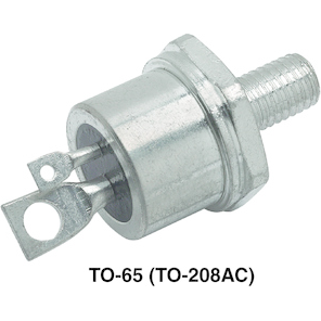 Vishay-VS-50RIA120 Silicon Controlled Rectifiers - SCRs SCR 1200V 80A(RMS) 1490A 3-Pin TO-65