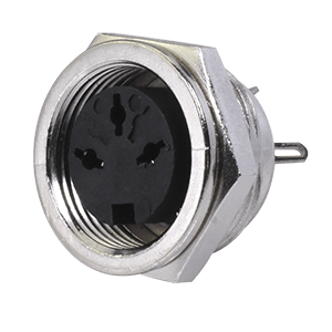 Same Sky (formerly CUI Devices)-SD-30LS Connecteur circulaire Conn Circular DIN SKT 3 POS Solder Lug ST Panel Mount 3 Terminal 1 Port