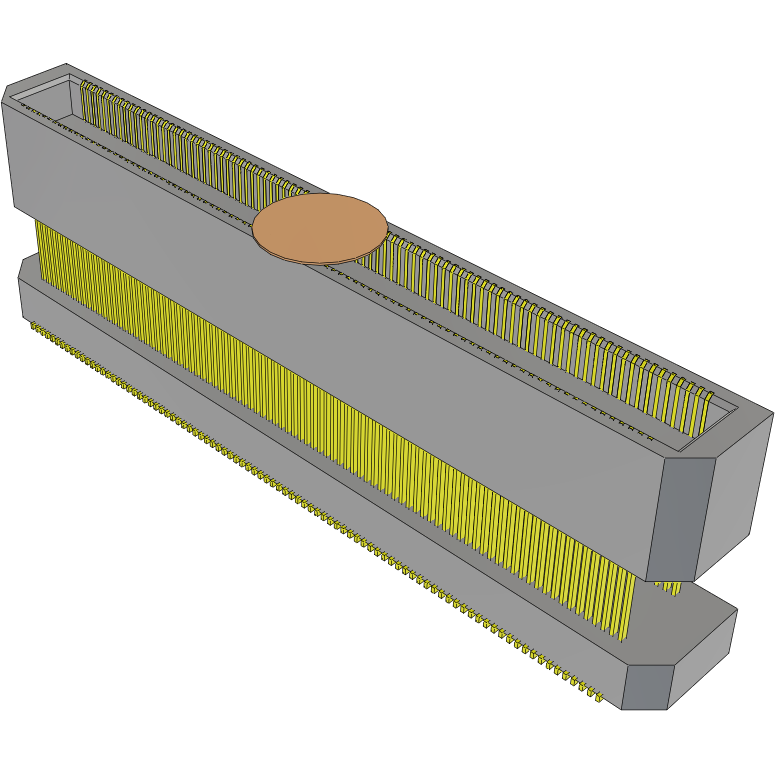 Samtec-BTH-090-04-H-D-A-K-TR Embases de raccordement et réceptacles PCB Conn Micro Terminal HDR 180 POS 0.5mm Solder ST SMD T/R