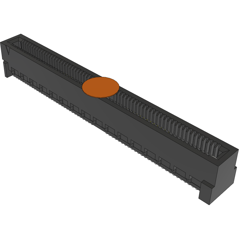 Samtec-HSEC8-160-01-L-DV-K Raccordement de bord de carte Conn Card Edge SKT 120 POS 0.8mm Solder ST SMD EDGE RATE™ Tray