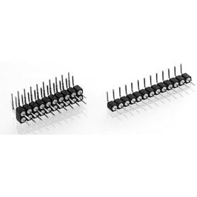 PRECI-DIP SA-499-V3-220-10-009101 Steckverbinderleisten und Leiterplattenbuchsen Conn Unshrouded Header HDR 20 POS 2.54mm Solder RA Thru-Hole