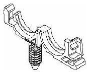 Aptiv-12040983 null Cable Management and Protection, Clamp 0.51in Polypropylene