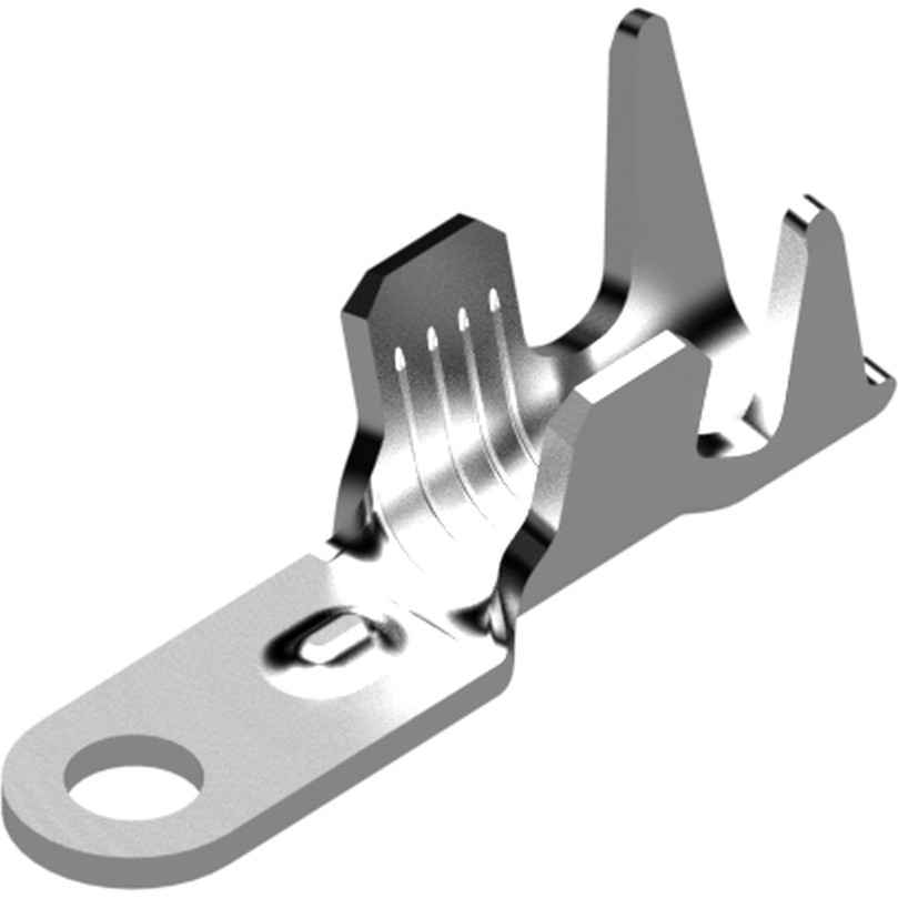 Delphi-13624363 Terminales del conductor Ring Terminal 2-4AWG Brass Tin