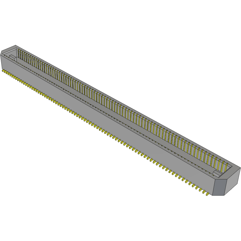 Samtec-BTE-080-01-F-D-LC Piastre connettori e prese PCB Conn Micro Terminal HDR 160 POS 0.8mm Solder ST SMD Tray