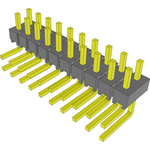 Conn Unshrouded Header HDR 20 POS 2.54mm Solder RA Side Entry Thru-Hole Bulk