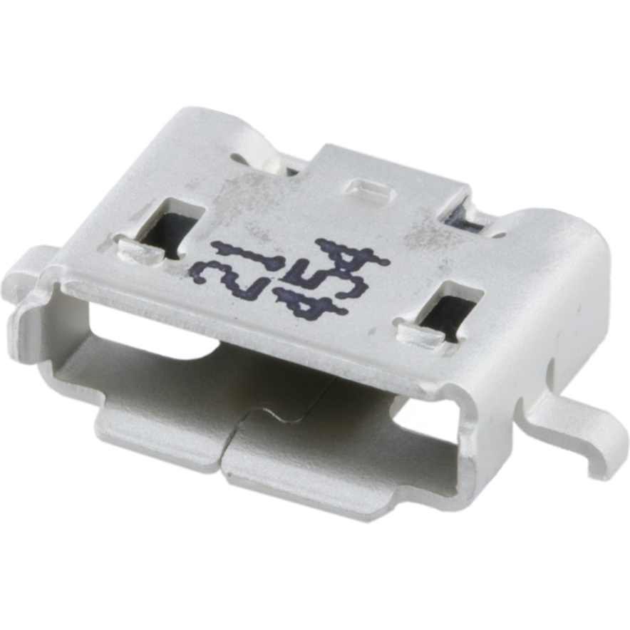 Molex-0476540001 Connector USB Conn Micro USB 2.0 Type AB RCP 5 POS 0.65mm Solder RA SMD 5 Terminal 1 Port Micro-USB T/R