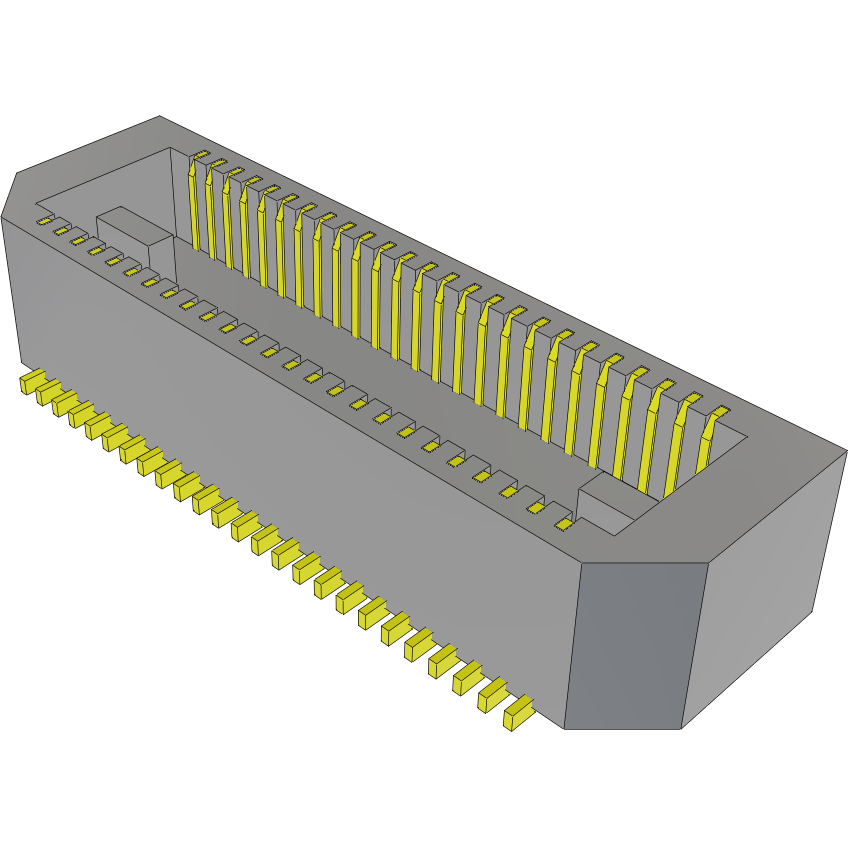 Samtec-BTS-025-01-L-D Connector Headers and PCB Receptacles Conn Micro Terminal HDR 50 POS 0.635mm Solder ST SMD Tube
