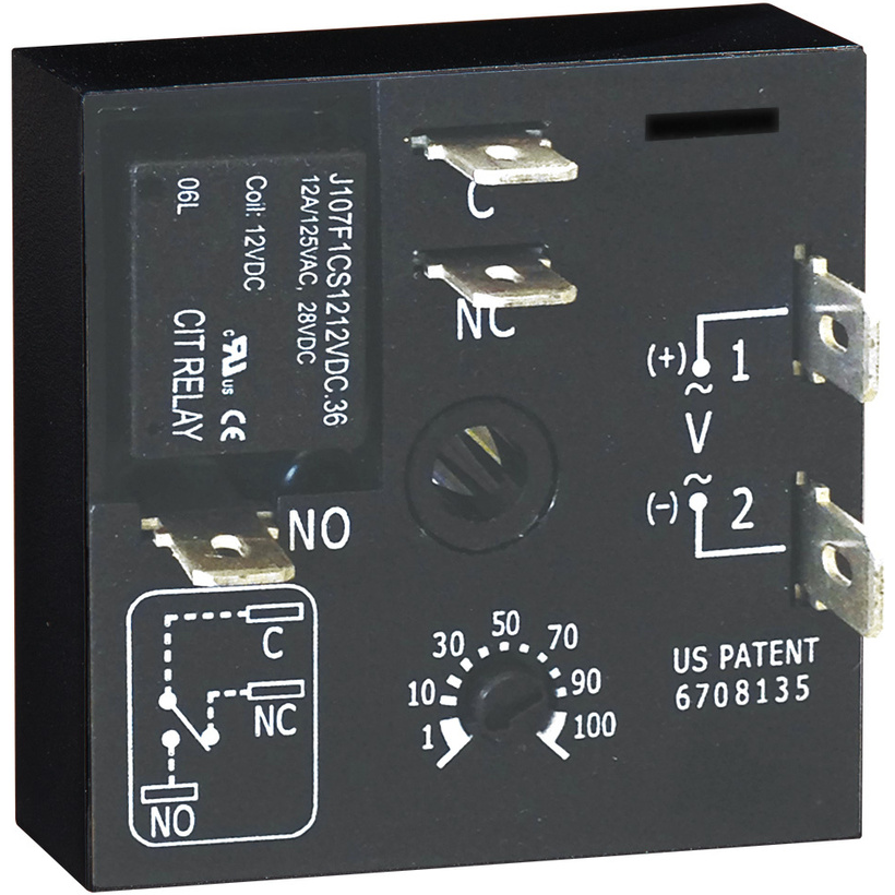 Littelfuse-KRD3421A 延时继电器 Time Delay Relay 120VAC 10A SPDT(50.8x30.7x50.8)mm SMD