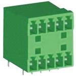 Conn Shrouded Header (4 Sides) HDR 10 POS 3.81mm Solder RA Thru-Hole