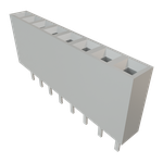 Conn Socket Strip SKT 8 POS 2.54mm Solder ST Top Entry Thru-Hole TIGER CLAW™ Tube