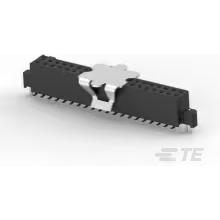 TE Connectivity-5-147384-9 连接器插头及 PCB 插座 Conn Socket Strip RCP 100 POS 1.27mm Solder ST SMD T/R