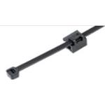 Cable Accessories Edge Clip With Cable Tie Steel/Nylon 6/6 Black Zinc