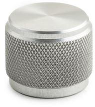 Kilo International-OEDNI-50-1-6 Control Knobs Control Knob, Knurl/Round Clear