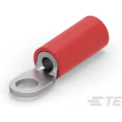 TE Connectivity-8-320882-1 Connector Terminals Ring Tongue Terminal 16-22AWG Copper Red 16.99mm Tin Loose