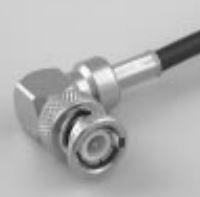 Radiall-R142184000 RF-Steckverbinder Conn BNC 0Hz to 1GHz 75Ohm Crimp RA Cable Mount PL Gold