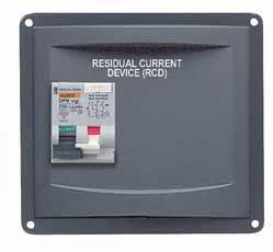 BEP Marine-900-RCD-32A Interruptor de potencia Panel Mounted RCD, 1 x 32A