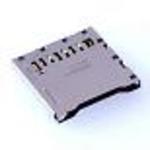 Panasonic Electric Works-AXA2R63361P-M Steckverbinder, Speicherkarte Conn SD Card HDR 9 POS Solder RA SMD 0.5A/Contact