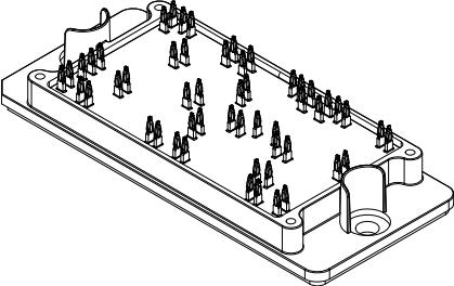 onsemi-NXH300B100H4Q2F2PG IGBT 模块 Trans IGBT Module N-CH 1000V 73A 194W Tray