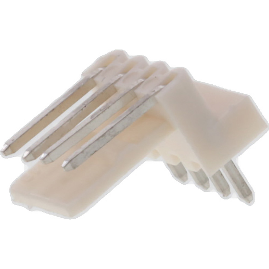 Molex-5046-04A Steckverbinderleisten und Leiterplattenbuchsen Conn Wire to Board HDR 4 POS 2.5mm Solder RA Side Entry Thru-Hole Mini-Latch Bag