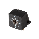 Switch DIP N.O./N.C. SP10T 10 Flat Cross 0.15A 42VDC PC Pins 2.54mm Thru-Hole Tube