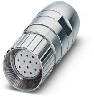 PHOENIX CONTACT-1606197 Connecteur circulaire Conn M23 Circular SKT 7 POS Crimp ST Cable Mount 7 Terminal 1 Port