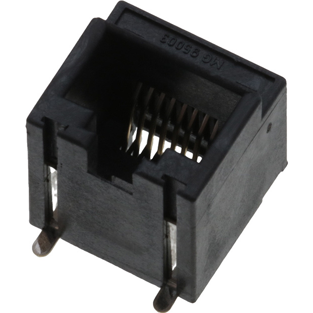 Molex-0855105120 Steckverbinder, Telefon und Telekommunikation Conn RJ-45 F 8 POS 1.27mm Solder ST SMD 8 Terminal 1 Port Cat 3 T/R