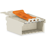 1-Conductor Male Connector, Gripping plate, 1.5 mm2, Pin spacing 3.5 mm, 5-pole