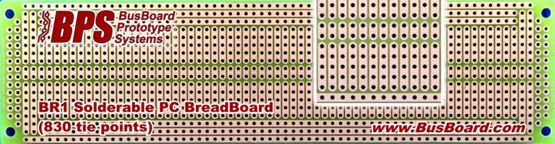 BusBoard Prototype Systems-BR1 null FR4 General Purpose PCB Board
