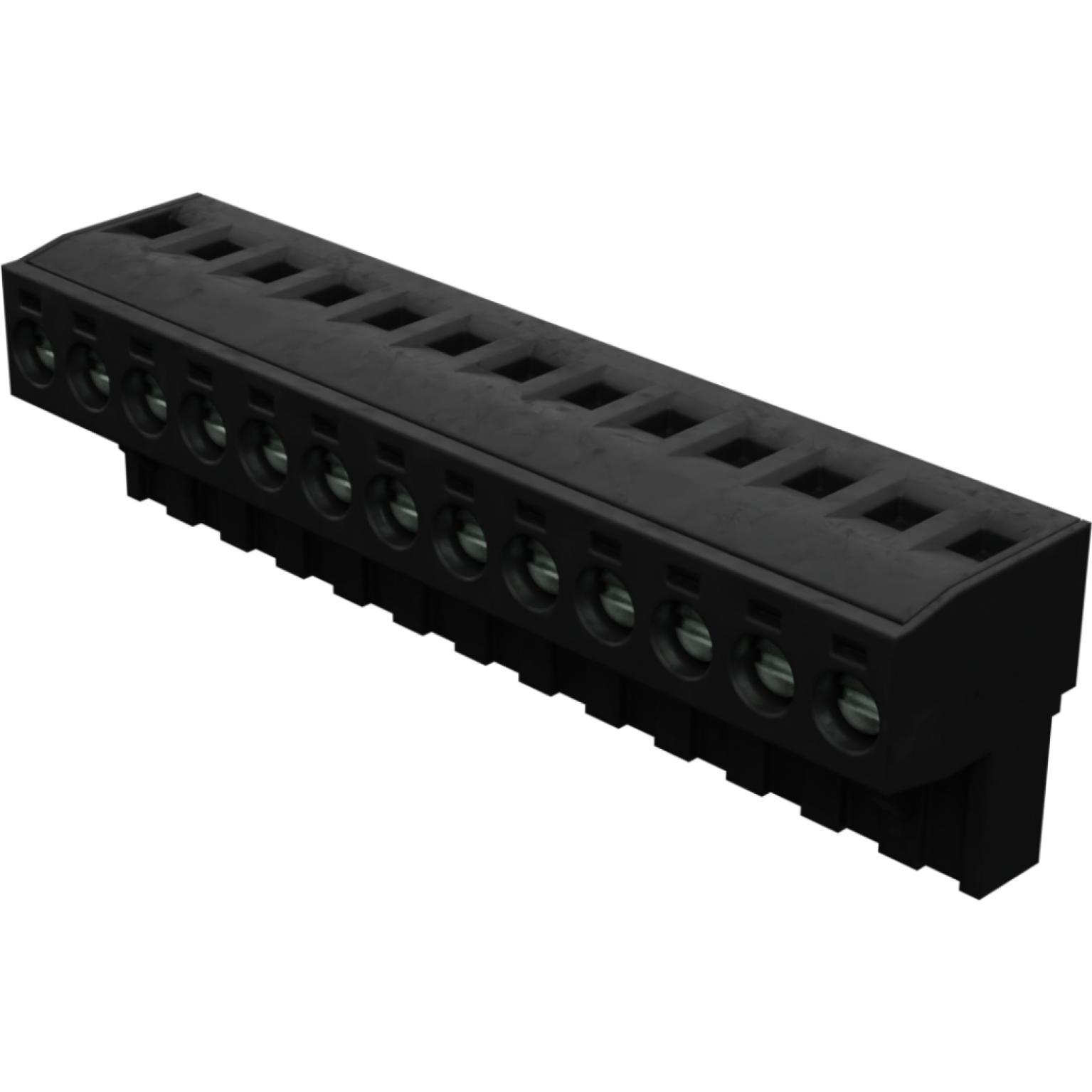 Molex-39530-0113 Blocchi terminali connettore Conn Eurostyle Block F 13 POS 5.08mm Screw RA Cable Mount 18A/Contact Eurostyle™