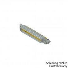 CONEC-163A17559X Steckverbinder, D-Sub Conn D-Sub PIN 37 POS Solder RA Thru-Hole 37 Terminal 1 Port