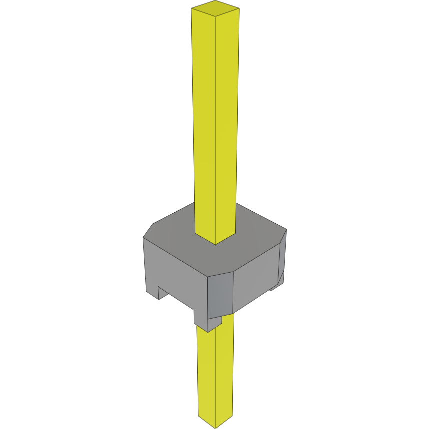 Samtec-MTLW-101-07-T-S-200 Connector Headers and PCB Receptacles Conn Unshrouded Header HDR 1 POS Solder ST Top Entry Thru-Hole Bulk