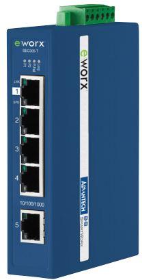 Advantech-SEG305-T Ethernet-Schaltern Ethernet Switch 5-Port 1000Mbps