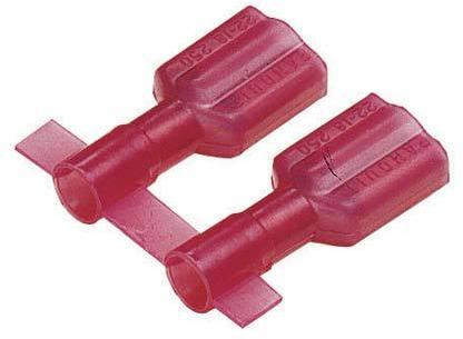 Panduit-DNF18-250FIB-3K Steckverbinderanschlüsse Quick Disconnect Terminal 18-22AWG Brass Red F 21.3mm Tin T/R