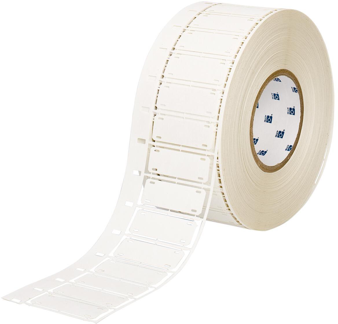 Brady Corporation-HSNX-800-2-WT Marcatori dei cavi Cable Markers Printable Nomex White Roll