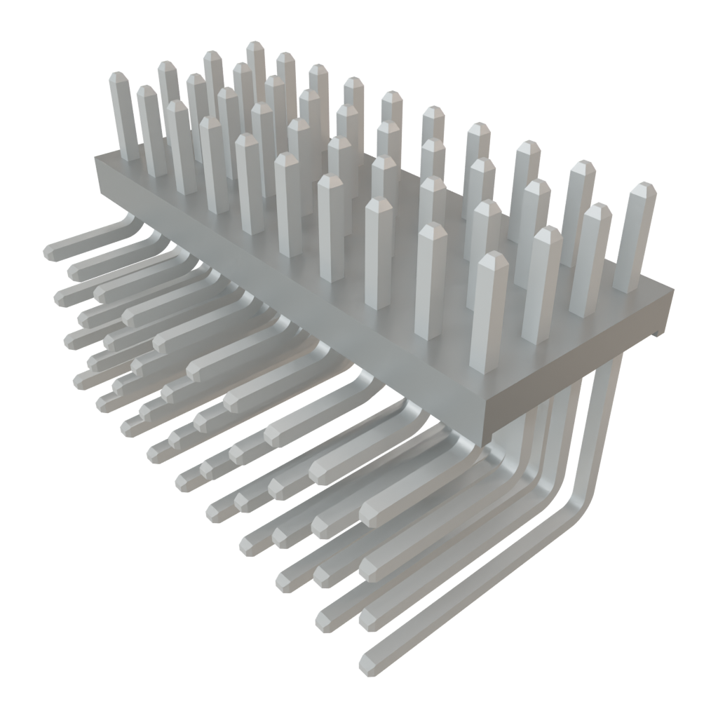 Samtec-TMM-110-01-T-Q-RA Steckverbinderleisten und Leiterplattenbuchsen Conn Unshrouded Header HDR 40 POS 2mm Solder RA Side Entry Thru-Hole Tube