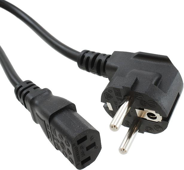 CnC Tech, LLC-800-0.75-2VX-BL-00200 Cable Assembly AC Power Cable Assembly 2m CEE 7/VII to C13 3 to 3 POS F-M 19AWG