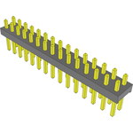 Conn Unshrouded Header HDR 30 POS 2mm Solder ST Top Entry Thru-Hole Bulk