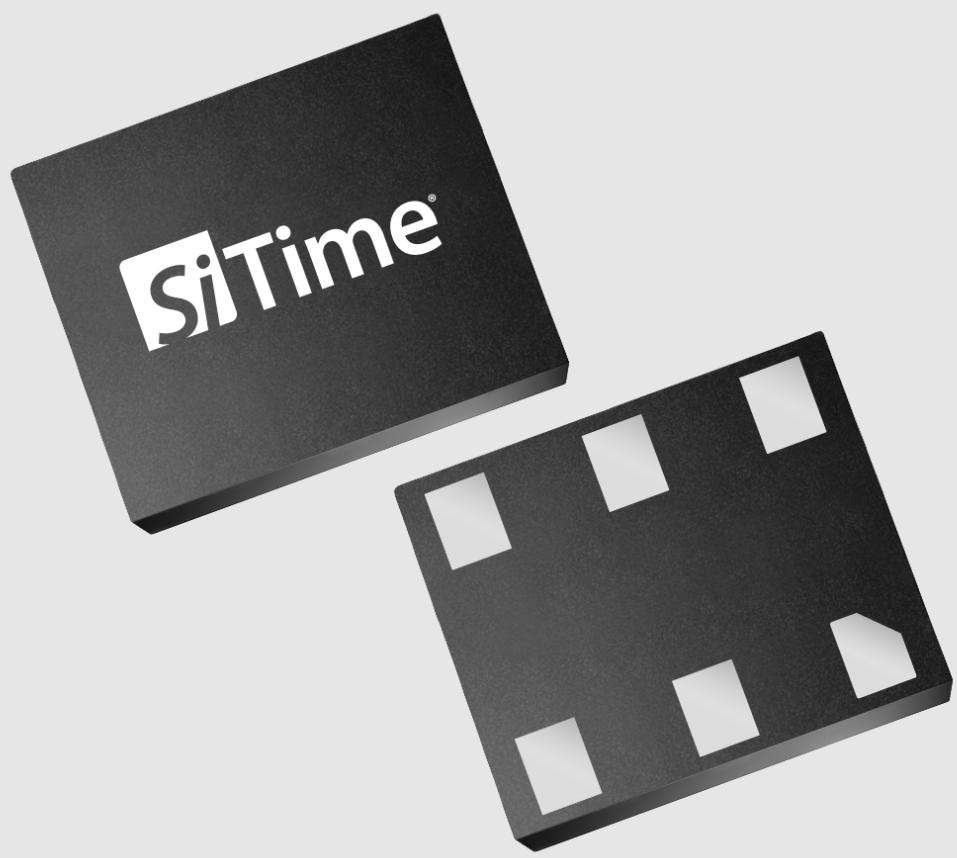 SiTime-SIT9375AI-04A1-2510-100.000000E MEMS-Oszillatoren Oscillator MEMS 100MHz ±20ppm (Stability) 2pF HCSL 52% 2.5V 6-Pin PQFW SMD T/R