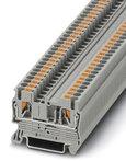 PHOENIX CONTACT-3209510 连接器接线板 Conn Feed-Through Modular Terminal Block F 2 POS Push-In Spring T DIN Rail 24A