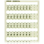 WAGO Kontakttechnik GmbH-209-934 Steckverbinderzubehör WSB Marking Card